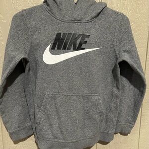 Nike Kids Charcoal Gray Hoodie
